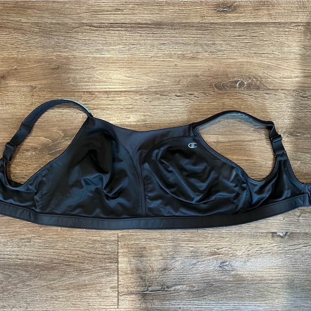 Champion Black Adjustable Bra
